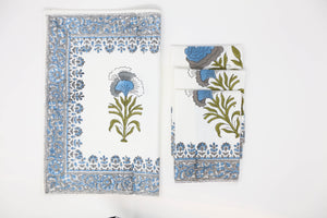 Canvas Placemat with Napkins - 4