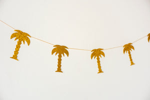 Gold Palm Tree Garland
